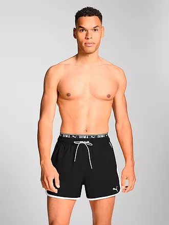 PUMA | Herren Badeshort Track | schwarz